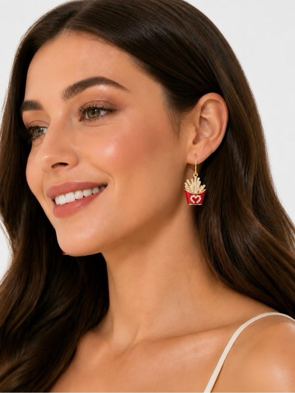✨Fry-Day Feeling Asymmetric Foodie
Earrings✨ - Picture 4 of 4